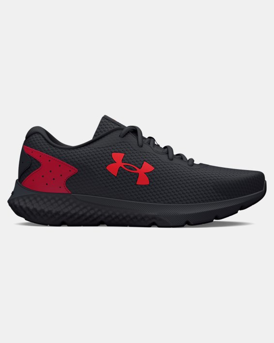 Men's UA Charged Rogue 3 Running Shoes, Black, pdpMainDesktop image number 0